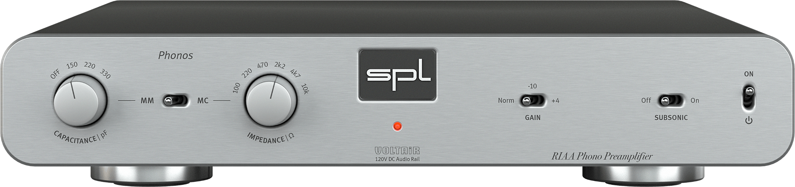 SPL Audio Phonos Phono Preamplifier in silver