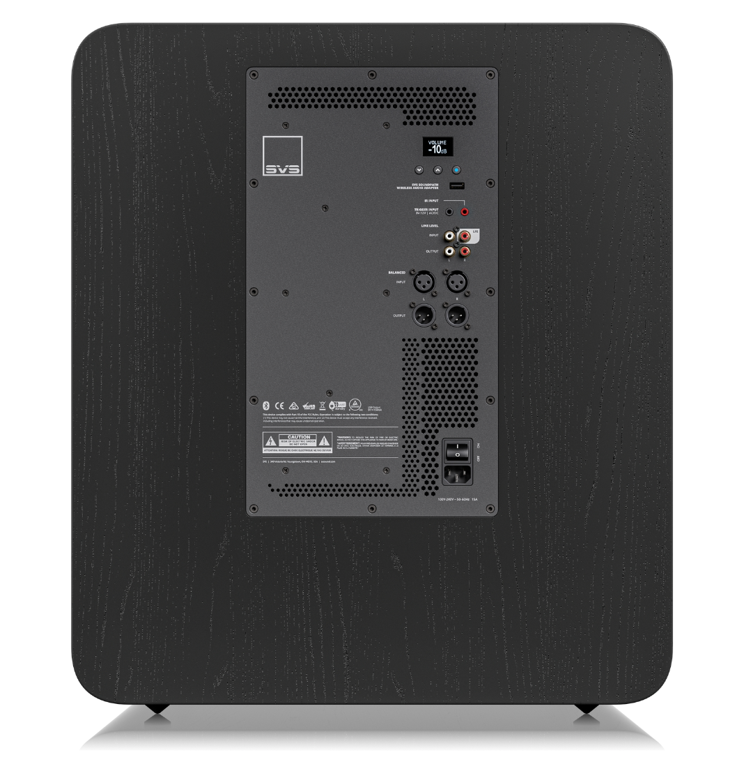 SVS PB17-Ultra R|Evolution Ported Box Subwoofer, rear of unit