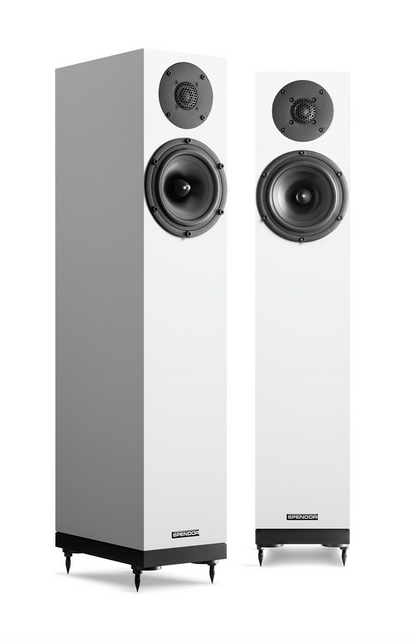 Spendor A2 Floorstanding Speakers in Satin White