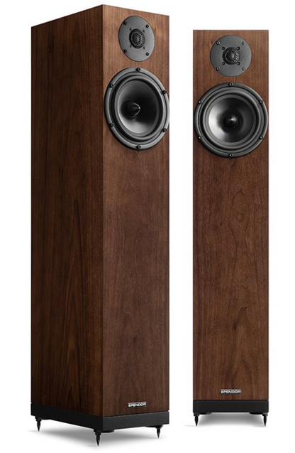 Spendor A7 Floorstanding Speakers in Dark Walnut