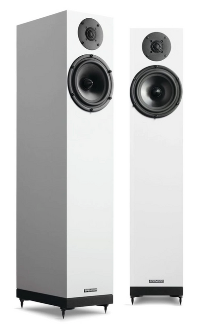 Spendor A7 Floorstanding Speakers in Satin White