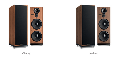 Spendor Classic 200 Floorstanding Speakers, range of finishes shown