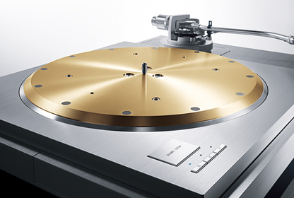 Technics Turntables Technics SL-1000RE Reference Class Turntable, image shows start and stop feature