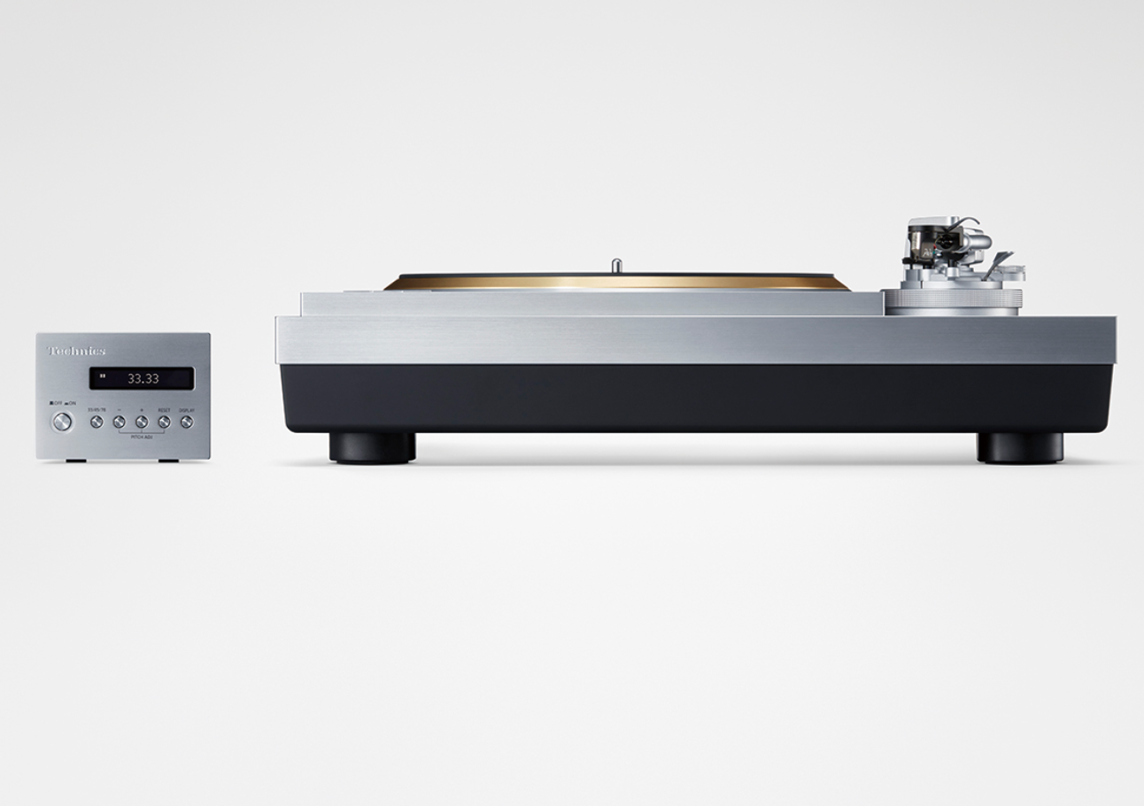 Technics Turntables Technics SL-1000RE Reference Class Turntable, in profile