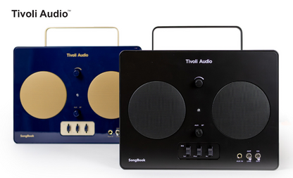 Tivoli Audio SongBook in Blue/Gold and Black, coming soon