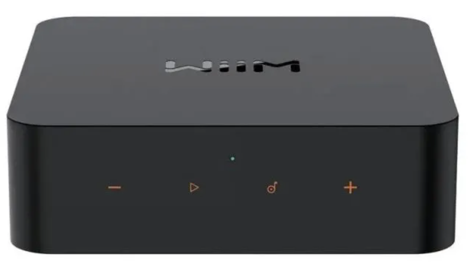 WiiM Pro Plus Wireless Audio Streamer Airplay 2 & Chromecast.  Front image