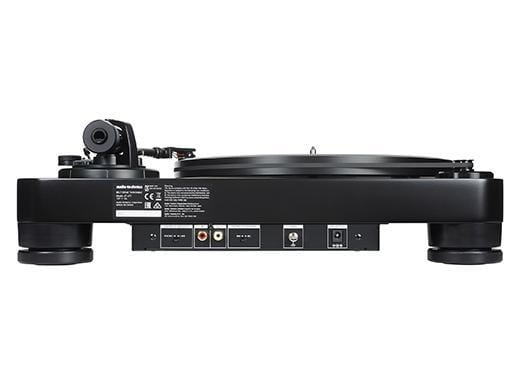 Audio-Technica Turntables Audio Technica AT-LP7 Fully Manual Belt-Drive Turntable, back profile