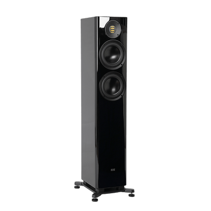 Elac Floorstanding Speakers Elac Solano FS 287 Floorstanding Speakers - High Gloss Black