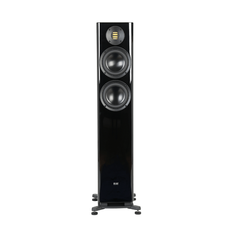 Elac Floorstanding Speakers Elac Solano FS 287 Floorstanding Speakers - High Gloss Black