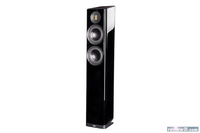 Elac Floorstanding Speakers Elac Vela FS 407 Floorstanding Speakers - Gloss Black