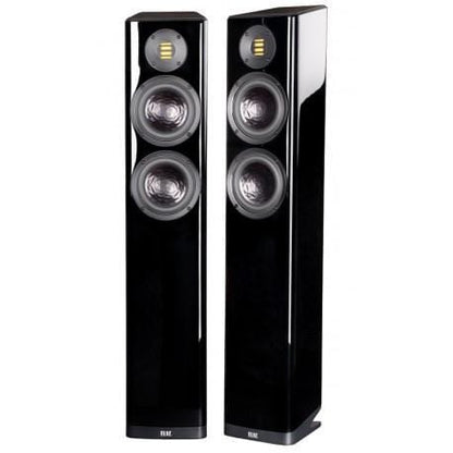 Elac Floorstanding Speakers Elac Vela FS 407 Floorstanding Speakers - Gloss Black