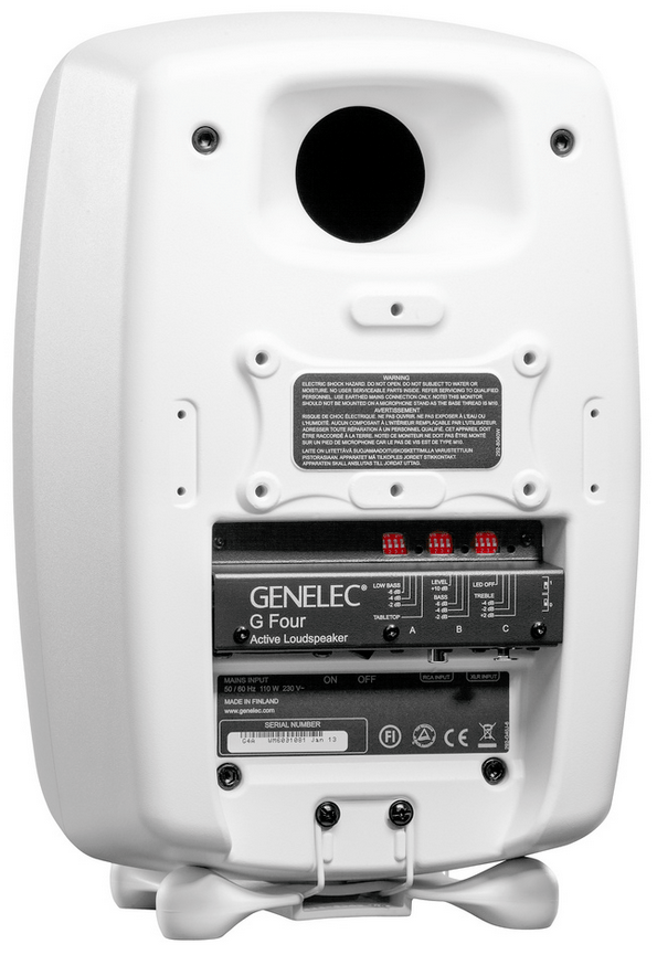 Genelec Active Speakers Genelec G Four Active Speakers (Pair) - White