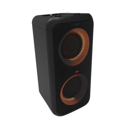 Klipsch GIG XXL Portable Bluetooth Speaker. Copper colours with Grille