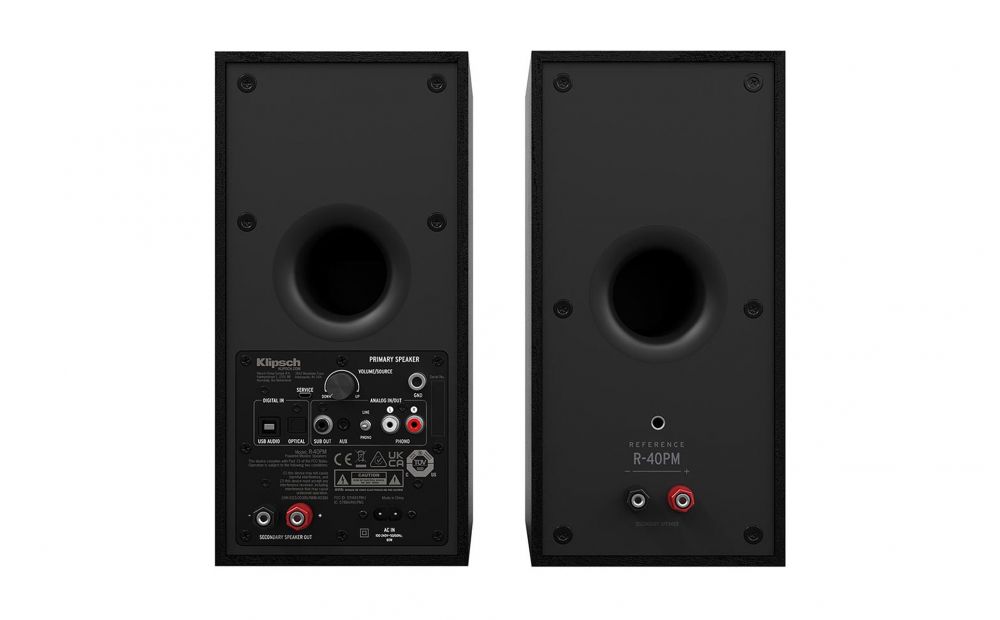 Klipsch R-40PM Powered Speakers