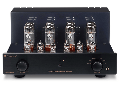 PrimaLuna EVO 400 Tube Integrated Amplifier Black without cover 