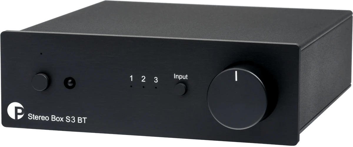 ProJect Audio Stereo Box S3 BT Integrated Amplifier with Bluetooth in black