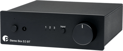 ProJect Audio Stereo Box S3 BT Integrated Amplifier with Bluetooth in black