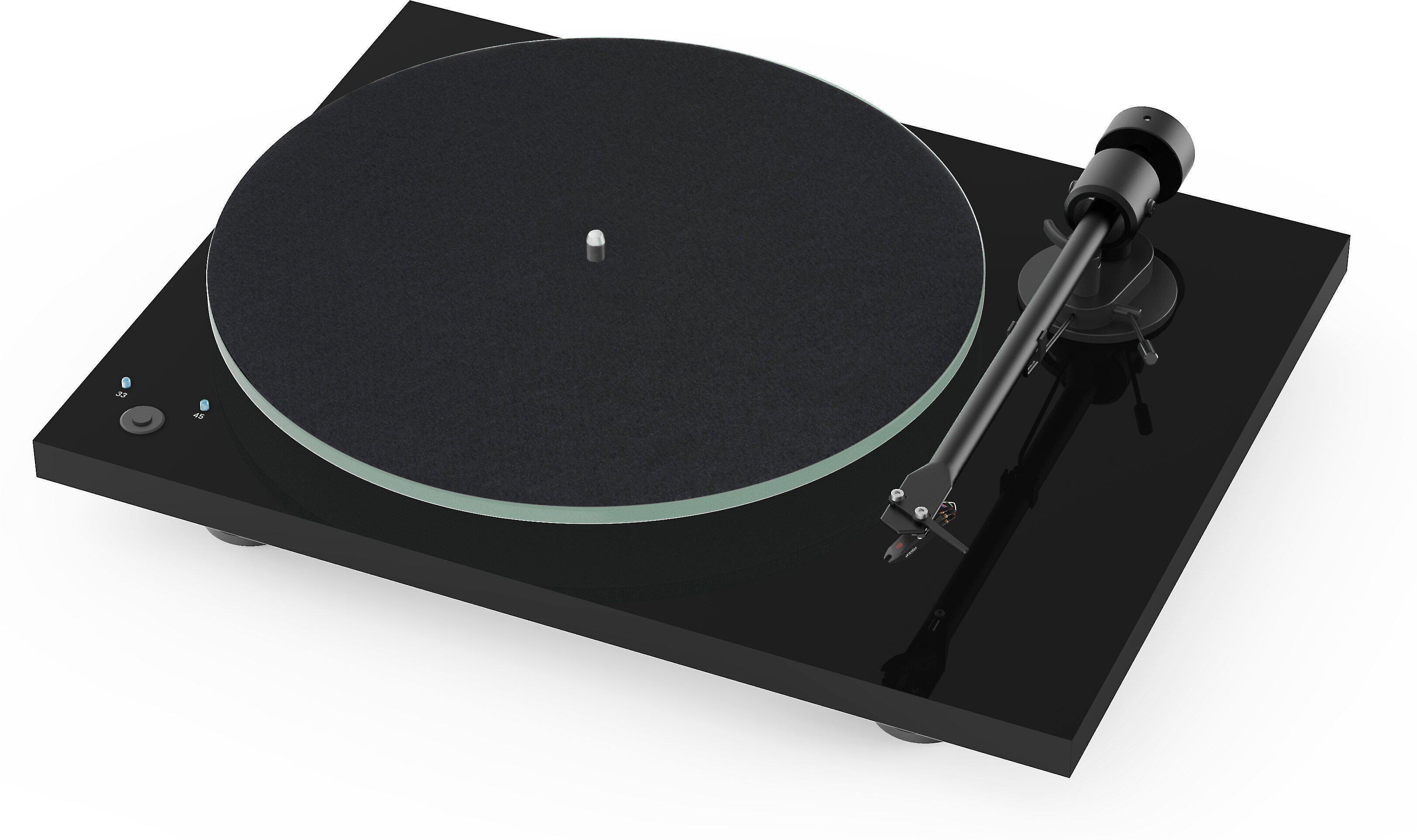 ProJect Audio Systems Turntables ProJect T1 Phono SB Turntable w/ Ortofon OM5e Cartridge (Black)