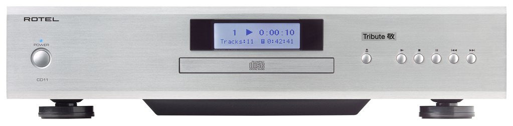 Rotel CD11 Tribute CD Player in silver