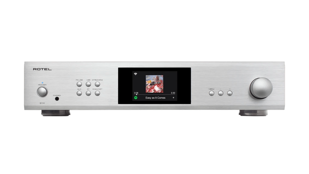 Rotel Integrated Amplifiers Silver Rotel S14 Integrated Streamer